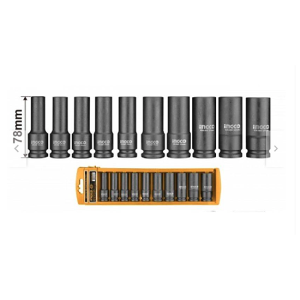 SET DADOS LARGOS DE IMPACTO 10PZS 1/2 HKISSD12102L