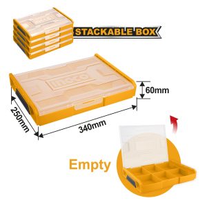 CAJA DE ALMACENAMIENTO 340X250X60MM HKTV01