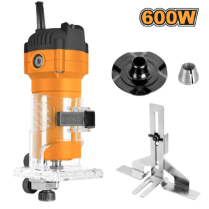 FRESADORA DE MANO INDUSTRIAL 600W / 6MM PLM6001