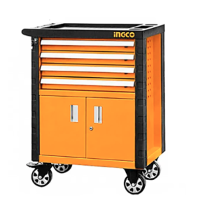 CARRO DE HERRAMIENTAS INDUSTRIAL METAL 1 ESTANTE 4 CAJONES HDTC01042