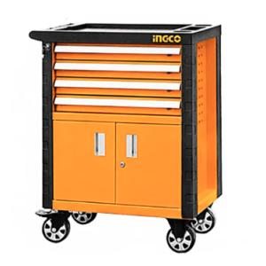 CARRO DE HERRAMIENTAS INDUSTRIAL METAL 1 ESTANTE 4 CAJONES HDTC01042