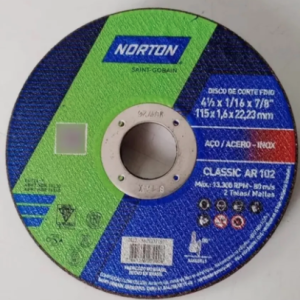 DISCO DE CORTE ACERO INOX NORTON 66252849486