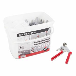 NIVELADOR PISO CERAMICA RUBI EN CUBO C/TENAZAS