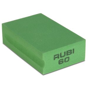 TACO DE GOMA DIAMANTADO RUBI GR60 DESBASTE Y PULIDO 61974