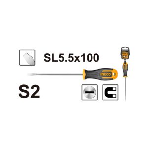 ATORNILLADOR INGCO CARPINTERO 5,5 x100 MM  HS685100