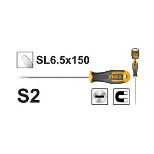 ATORNILLADOR INGCO CARPINTERO 6,5 x150 MM  HS686150