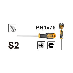 ATORNILLADOR INGCO PHILLIPS  1 - 5 MM X 75 MM  HS68PH1075