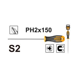 ATORNILLADOR INGCO PHILLIPS  2 - 6 MM X 150 MM  HS68PH2150