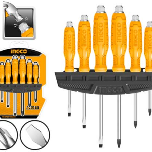 JUEGO ATORNILLADOR GOLPE CR VA 6 PIEZAS HSGTDC180601