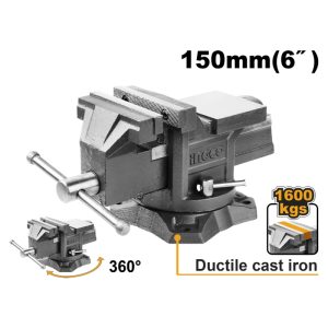 TORNILLO DE BANCO 6" BASE GIRATORIA HBV086