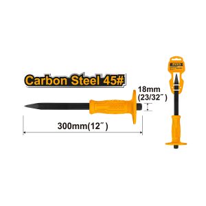 PUNTO  INGCO CON GRIP  18 X 300 MM  HCC0841218