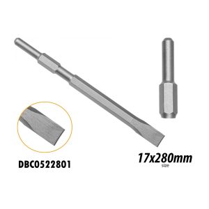 CINCEL INGCO PLANO HEX 17X280X22MM