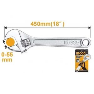 LLAVE FRANCESA CROMADA 18PULG HADW131182