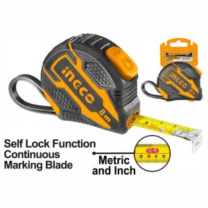 HUINCHA DE MEDIR 8MT HOJA 25 MM HSMT08825