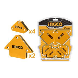 ESCUADRA MAGNETICA PARA SOLDAR JGO. 6 PZAS AMWH6001