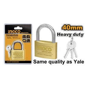 CANDADO INGCO 40 MM C/3 LLAVES  DBPL0402