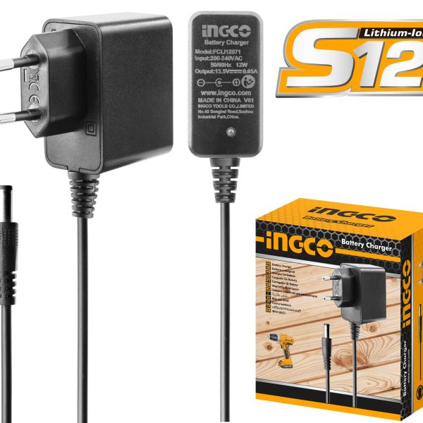 CARGADOR INGCO 12V S2 CARGA 2 HORAS FCLI12071