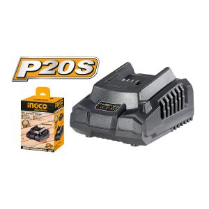 CARGADOR INGCO 20V CARGA 1 HORA  FCLI2001