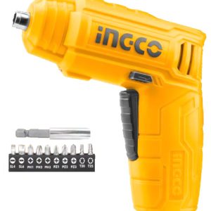 ATORNILLADOR INGCO 1/4 INALAMBRICO 4V C/CARGADOR  CSDLI0402