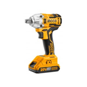 LLAVE IMPACTO INGCO INALAMBRICA 20V - 2 BAT.Y CARGADOR  CIWLI2001 C
