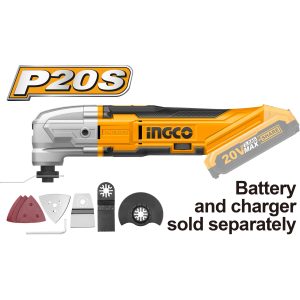 HERRAMIENTA MULTIFUNCIONAL INGCO INALAMB CMLI2001 S/BATERIA S/CARGADOR C