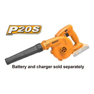 SOPLADOR ASPIRADOR INGCO INALAMB.20V S/BATERIA-S/CARGADOR  CABLI20018