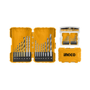 JUEGO BROCAS METAL, CONCRETO, MADERA 16 PIEZAS 2-10 MM