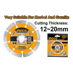 DISCO DIAMANTADO SEGMENTADO INGCO 1154.1/2X22,2 MM  DMD011151
