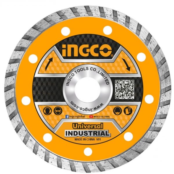 DISCO DIAMANTE TURBO INGCO 180 MM DMD031801