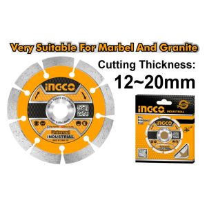 DISCO DIAMANTADO SEGMENTADO INGCO 1807X22,2 MM  DMD011801