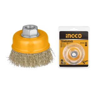 ESCOBILLA INGCO DE COPA P/ESMERIL LISA  FINA 75 MM  WB10751