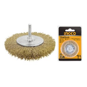 ESCOBILLA INGCO CIRCULAR P/TALAD. GRUESA 3  WB40751