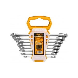 JUEGO LLAVES PUNTA Y CORONA 8 PIEZAS 8-19 MM