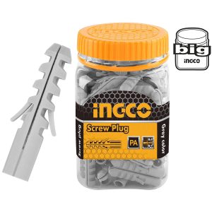 FRASCO TARUGOS PLASTICOS 80UNDS 8 X 40 MM