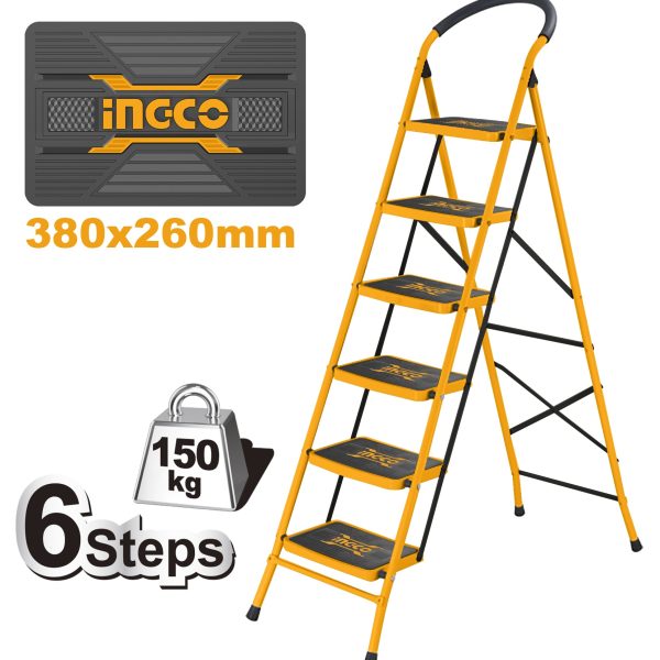 ESCALERA C/BARANDA 6 PELDAÑOS