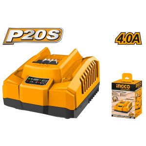 CARGADOR INGCO 20V CARGA RAPIDA 1/2  HORA  FCLI20411