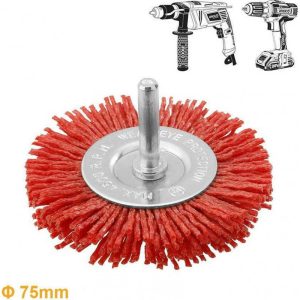 GRATA CIRCULAR DE NYLON 1/4" 75MM WB40755