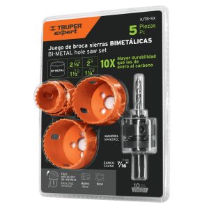 SIERRA COPA TRUPER 5 PZS BIMETALICA KIT-5X