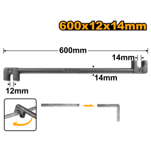 GRIFA LARGO 600MM HBB12141