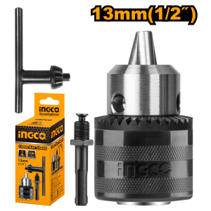 PORTABROCA 1/2" C/LLAVE Y ADAPTADOR KC1301.1