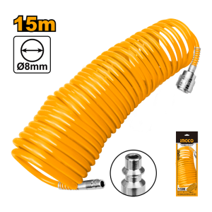 MANGUERA ESPIRAL P/COMPRESOR DE AIRE 15MTS AH1151