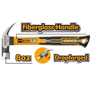 MARTILLO CARPINTERO MANGO FIBRA DE VIDRIO 8OZ 220GRS HCHD0086