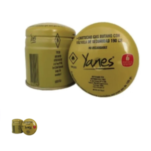 CARTUCHO DE GAS CON VALVULA DE SEGURIDAD YANES 585671