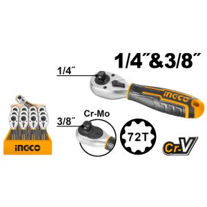 LLAVE CHICHARRA 72T 1/4" - 3/8" HRTH081438