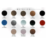 PINTURA SPRAY METALIZADA CROMADO (VARIOS COLORES) 350ML/250G
