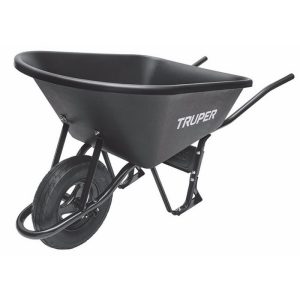 CARRETILLA TRUPER 120 LITROS REFORZADA BANDEJA PLASTICA CAT-60PL