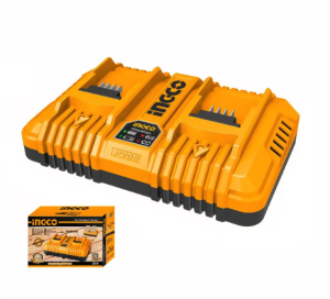 CARGADOR DE BATERÍA DOBLE 4AH FCLI2034