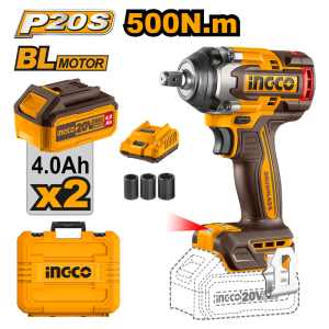 PISTOLA DE IMPACTO 2BAT. 4AH 1/2 500NM CIWLI2050