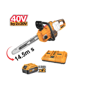 MOTOSIERRA BL INDUSTRIAL 40V / 16" 2BAT Y CARG. CGSLI401682