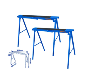 CABALLETE PLEGABLE 2 PZS 100KG WDZ1510